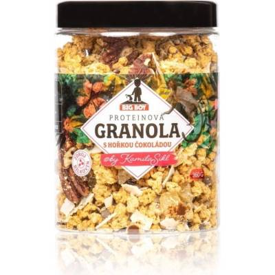 Big Boy Proteinová granola s hořkou čokoládou 360g