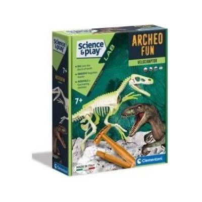 Clementoni Vykopávky Velociraptor