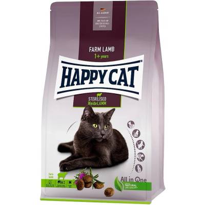 Happy Cat Sterilised Weide Lamm 10 kg