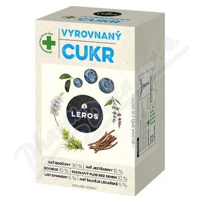 Leros Vyrovnaný cukr 20 x 1 g