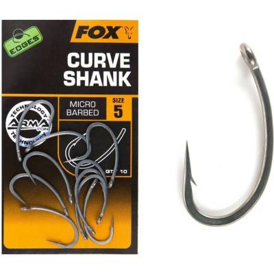 Fox Edges Arma Point Curve Shank Short vel.8 10 ks