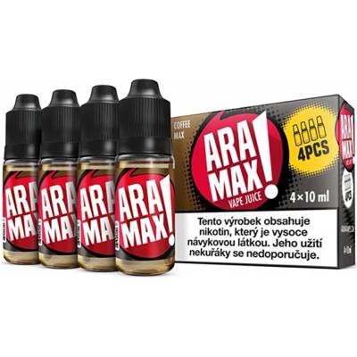 Aramax Coffee Max 4 x 10 ml 6 mg