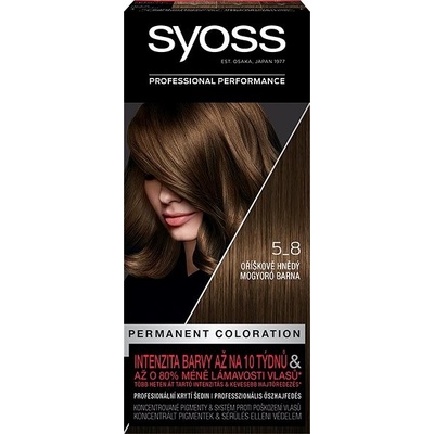Syoss Permanent Coloration 5-8 Hazelnut Brown