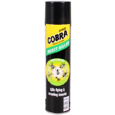 Super Cobra Kills Flying & Crawling Insects spray proti lietajúcemu a lezúcemu hmyzu 400 ml