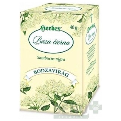 HERBEX čaj BAZA CIERNA KVET SYP 40 g