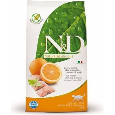 N&D Grain Free CAT Adult Fish & Orange 5 kg