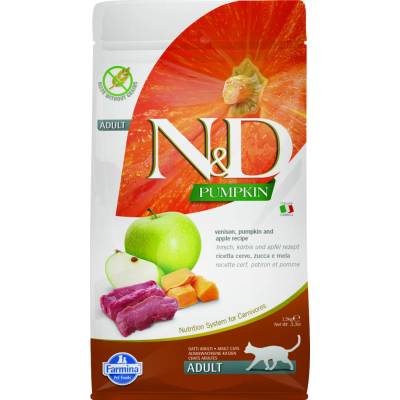 N&D GF Pumpkin CAT Venison & Apple 1,5 kg