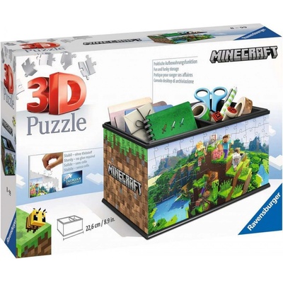 Ravensburger 3D Puzzle 112869 Úložná škatuľa Minecraft 216 dielikov