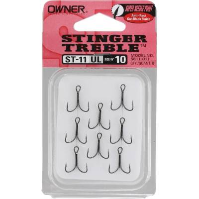 Owner Stinger Treble ST11 vel.10 8 ks