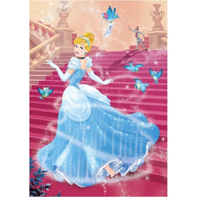 Dino s drahokamy Popelka na schodech 200 dielov