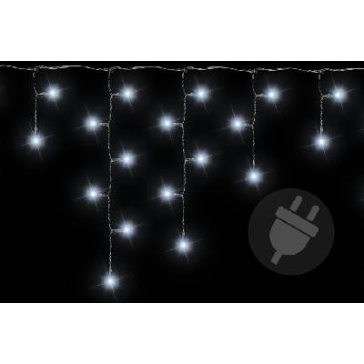 Nexos 1160 Vianočný svetelný dážď 144 LED studená biela 5 m