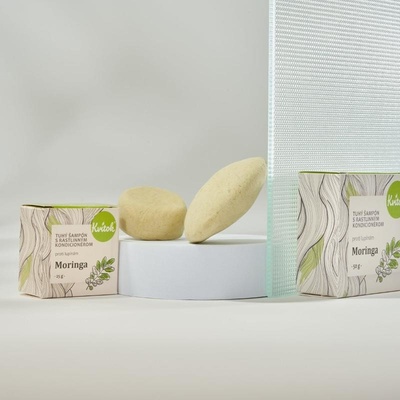 Kvitok tuhý šampón proti lupinám Moringa 50 g