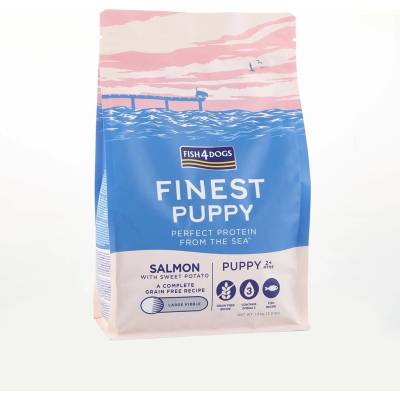 Fish4Dogs veľké pre šteniatka Finest losos so sladkými zemiakmi 6 kg