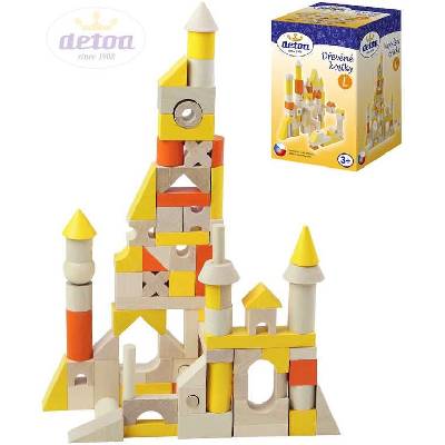 Detoa drevené kocky L 96 ks