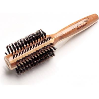 Olivia Garden Bamboo Healthy Hair Boar Brush bambusová kefa s kančími štětinami 30