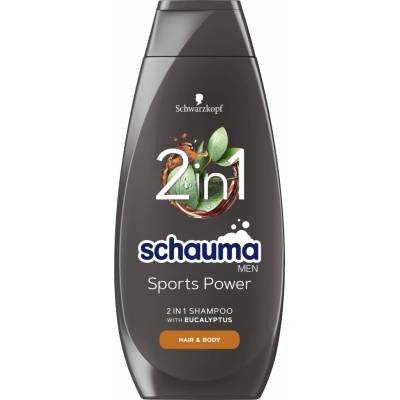 Schauma Men Sports posilňujúci šampón na vlásie 400 ml