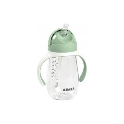 Beaba nepriepustný hrnček so slamkou Tritánový 300 ml zelený