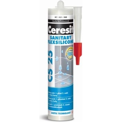 CERESIT CS 25 sanitárny silikón 280g caramel