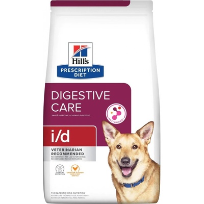Hill's Prescription Diet I/D Starostlivosť o zažívanie granule pre psov 4 kg