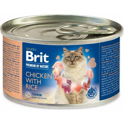 Brit Premium by Nature Cat Chicken with Rice 200 g