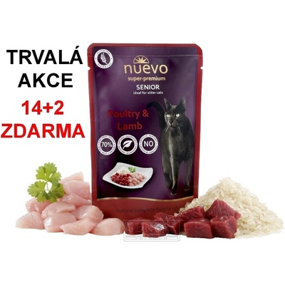 Nuevo Senior Poultry & Lamb 85 g
