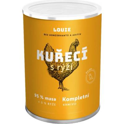 Louie Dog Kuracie s ryžou 400 g