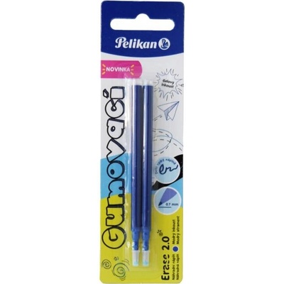 Pelikan Erease blister Náhradná náplň do gumovacieho pera 2 ks modrá