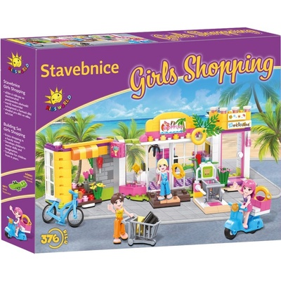 Kids world Stavebnice Girls Shopping 376 ks