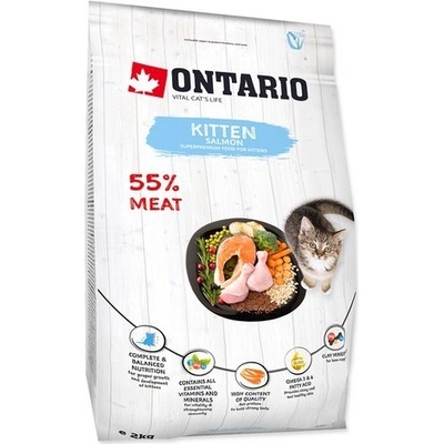 ONTARIO Kitten Salmon 2 kg