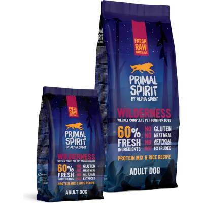 Primal Spirit Dog 60% Wilderness 1 kg