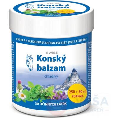 Swiss konský balzam chladivy 300 ml