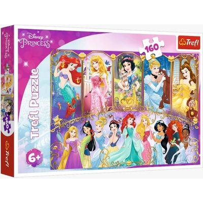 TREFL Portréty princezen 160 dielov