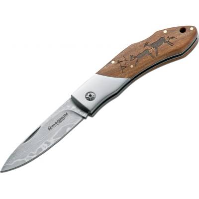 Böker Magnum Caveman Damast 01RY818DAM