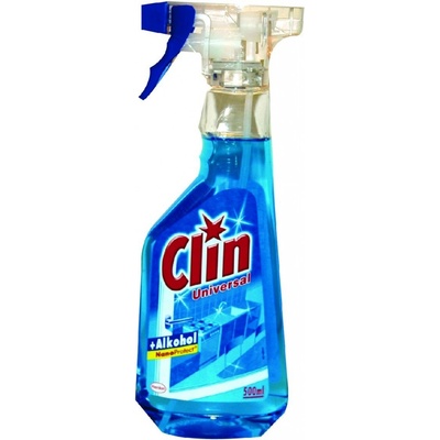 Clin Univezál čistič na sklo a hladké povrchy rozprašovač 500 ml