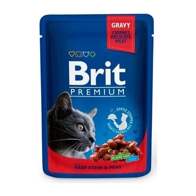 Brit Premium Cat Beef Stew & Peas 100 g