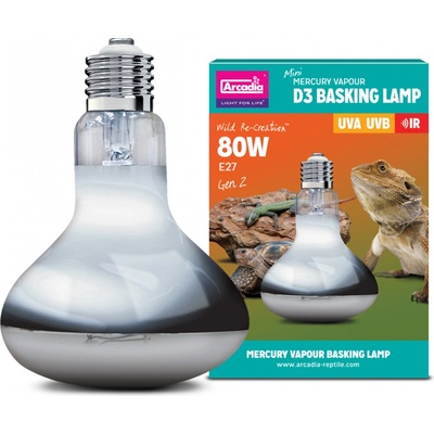 Arcadia D3 Basking Lamp 80 W