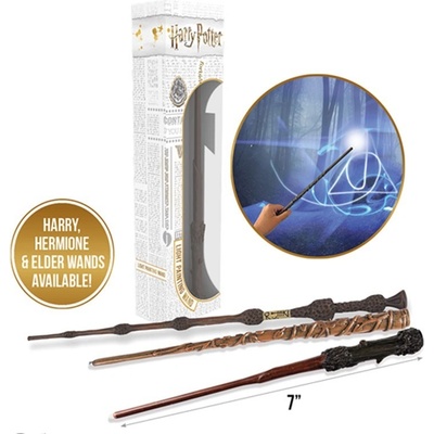 Harry Potter Svietiaca palička bazová EPEE ABY style Prútik so svetelným efektom 7 Harry Potter