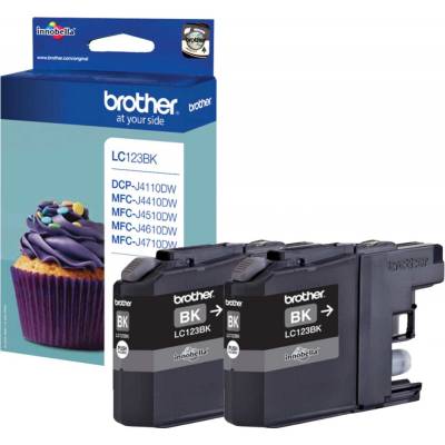 Brother LC-123BKBP2 - originálny