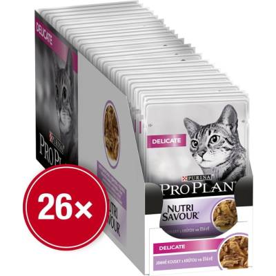 Pro Plan Adult Cat Delicate morka 26 x 85 g