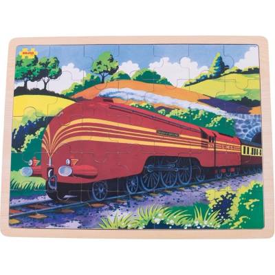 Bigjigs Toys dřevěné historický vlak Vévodkyně z Hamiltnu 35 dielov