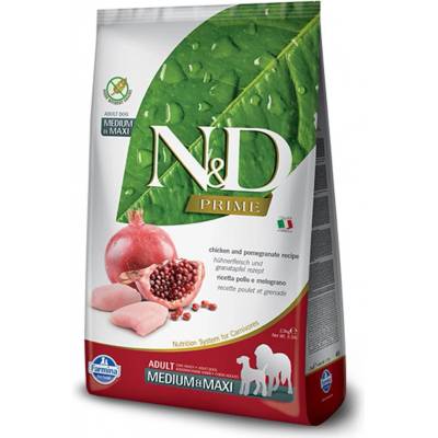 N&D PRIME DOG Adult M/L Chicken & Pomegranate 2,5 kg