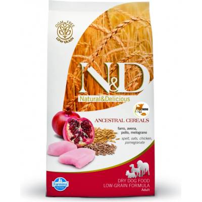 N&D Ancestral Grain Low Grain Dog Adult Mini Chicken & Pomegranate 2,5 kg