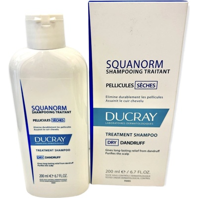 Ducray Squanorm šampón proti mastným lupinám Shampoo Oily Dandruff 200 ml