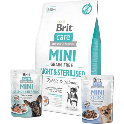 Brit Care Mini Light Sterilised Grain-free 2 kg