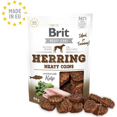 Brit Jerky Herring Meaty Coins 80 g