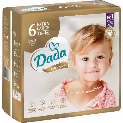 Dada Extra Care 6 Extra Large 16+ kg 26 ks