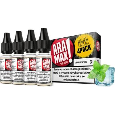Aramax Max Menthol 4 x 10 ml 18 mg