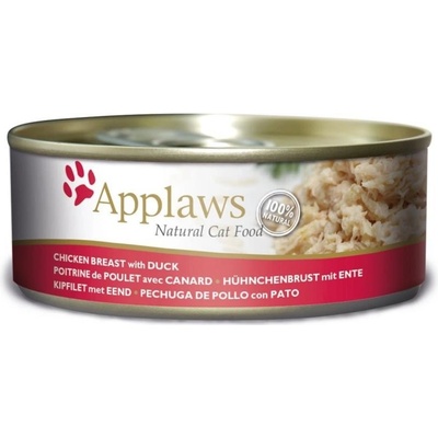 Applaws Cat kurecí prsa a kachna 156 g
