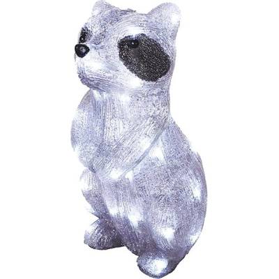 Emos DCFC17 LED dekorace svítící mýval 39 cm venkovní i vnitřní studená bílá časovač