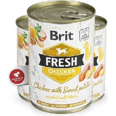 Brit Fresh Chicken with Sweet Potato 400 g